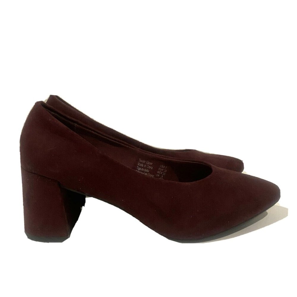 Christian Siriano Burgundy Heels US Shoe Size 8